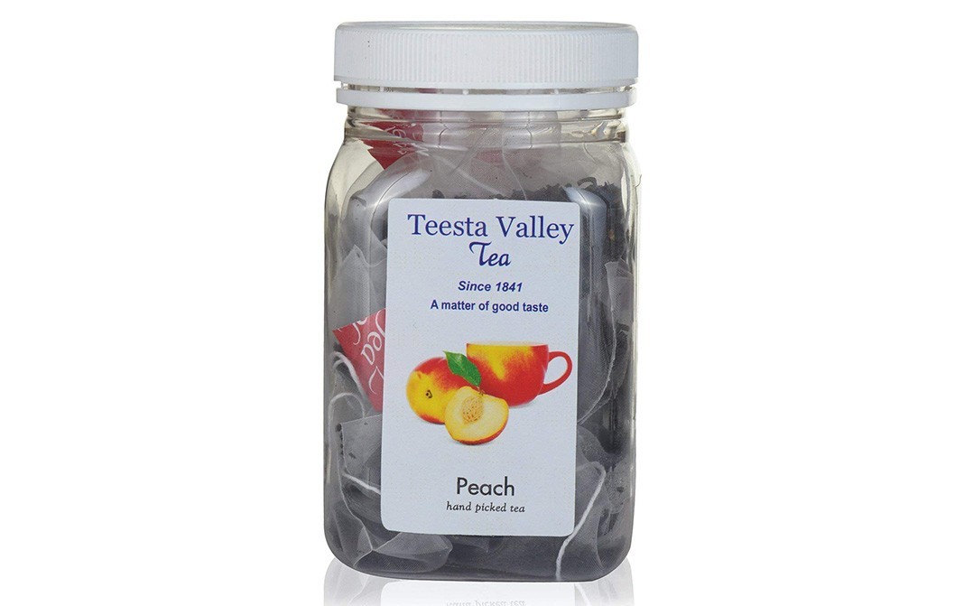 Teesta Valley Tea Peach hand picked tea    Jar  41 grams